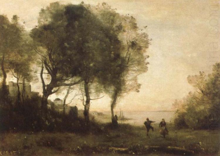 Jean Baptiste Camille  Corot rural scene china oil painting image